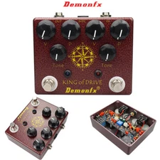 Demonfx King Overdrive  Guitar King Distortion Effect Pedal (clone of kot tone)