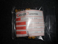 470pF 2000V Ceramic Capacitor Radial CD2000P5-471K XICON (Lot of 20)