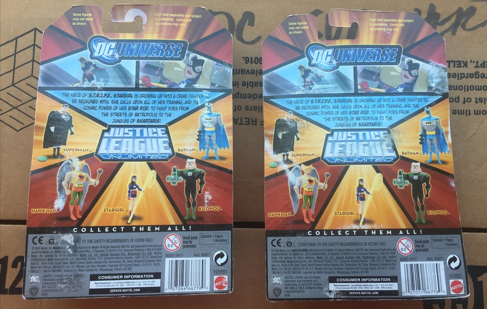 DC Universe Justice League Star Girl 2008 (lote de 2) NUEVO Foto 2 de 4