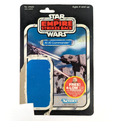Star Wars Vintage 1981 Kenner AT-AT Commander 4-Lom Offer 47-Back Cardback