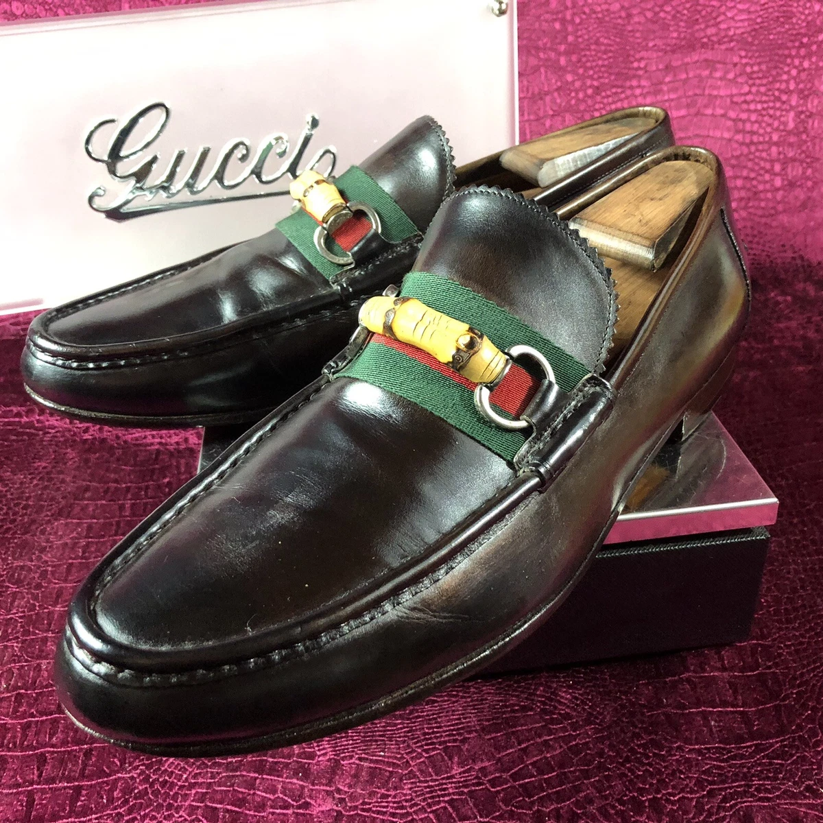 Gucci bamboo mens hot sale