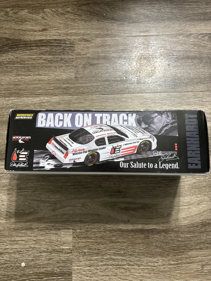 Vtg NIB 1:18 Dale Earnhardt Back on Track Hall of Fame 2006 Monte Carlo 1/2508 - Image 3 of 4