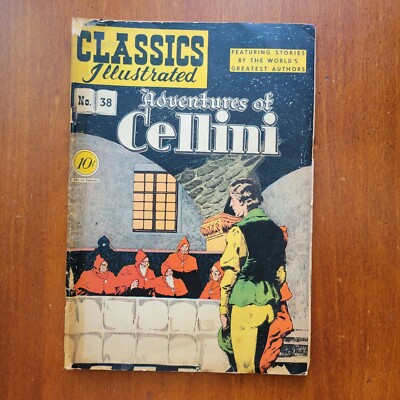 CLASSIC COMICS (ILLUSTRATED) #38 Adventures of Cellini 1947