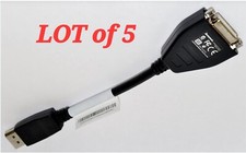 5 x OEM Lenovo DisplayPort to DVI Monitor Cable Adapter 43N9159 43N9160 45J7915