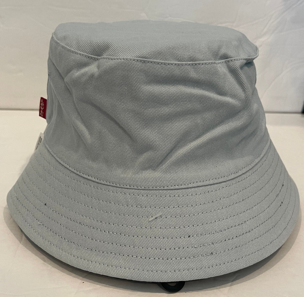 New Levis Mens Reversible Bucket Hat Size: L/XL Navy/Blue