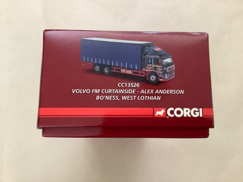 CORGI RIGIDS 1:50 VOLVO FM CURTAINSIDE – ALEX ANDERSON BO’NESS CC13526 - Picture 6 of 18