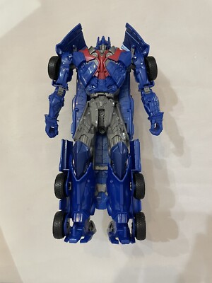 Hasbro Toy Transformers: Age Of Extinction Optimus Prime Blue Semi Action Figure