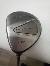 NICKLAUS AIR MAX LEFTHANDED 18* FAIRWAY WOOD SUPERG50 MACH4 GRAPHITE SHAFT EUC