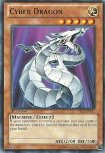 Cyber Dragon - YS12-EN011 - Common - 1st Edition x3 - Near Mint