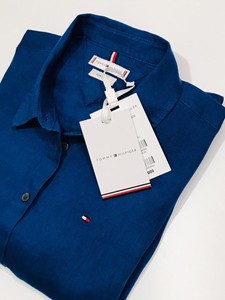 hilfiger linen shirt