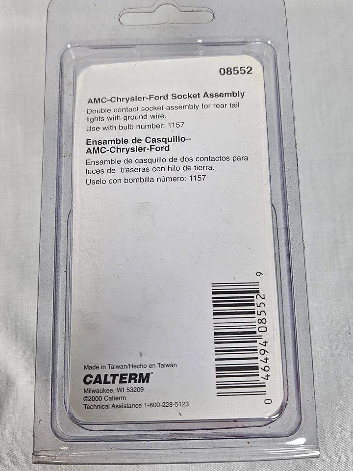 Conjunto de enchufe Calterm 085520 AMC Chrysler Ford Foto 4 de 4