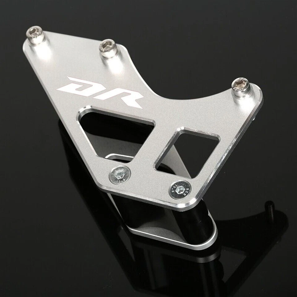 Protector de cadena trasero plateado de EE. UU. para Suzuki DR650 DR650SE DR250SE DR350SE Foto 3 de 4