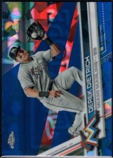 Derek Dietrich 2017 Topps Chrome Sapphire Edition #424 /250 Marlins