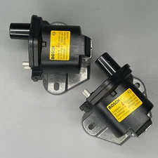 Bosch Set of 2 Ignition Coils For BMW E32 E31 750iL 850Ci 850i 5.0 5.6 V12