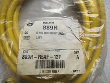 Allen-Bradley  889N 5 Pin Mini Right Angle 12 Feet Cable for 889N-R5AF-12F