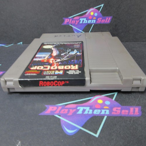 Robocop Nintendo NES Cartridge Only AD - Authentic / Tested - (See Pics) - Picture 3 of 6