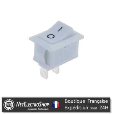 Interrupteur à Bascule Ronde SPST 2 Broches Lot De 5 - 6A/250V Pour Voiture Ou Bateau