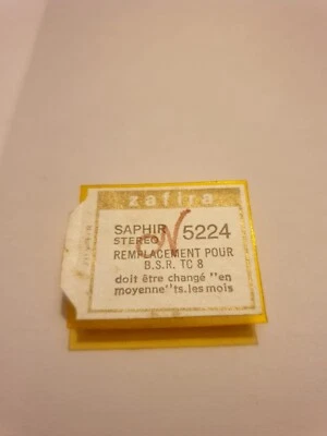Véritable Original Saphir Neuf 5224 BSR TC8 ZAFIRA dans sa boîte scellée - Photo 1/2