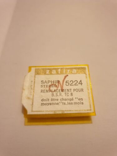 Véritable Original Saphir Neuf 5224 BSR TC8 ZAFIRA dans sa boîte scellée - Foto 1 di 2