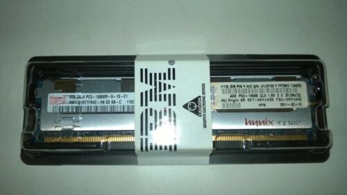 IBM 49Y1435 - 4GB 2RX4 PC3-10600 DDR3 SDRAM ECC REG MEMORY - Afbeelding 1 van 4