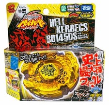 TAKARA TOMY Hell / Hades Kerbecs BD145DS Metal Masters Beyblade Starter Launcher