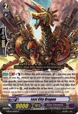 Vanguard TCG card G-BT05/095EN C Lost City Dragon Moonlit Dragonfang