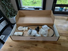 Kohler Clearflo Cable Bath Drain K-1363222-CP Polished Chrome, New Open Box NOS