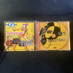 Crazy Taxi(Dreamcast)-cib. **NOT mint** Tested Working-jw