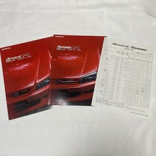 2000 Honda Accord Torneo Euro R Cl1 H22a Brochure Catalog Price List Set Jdm