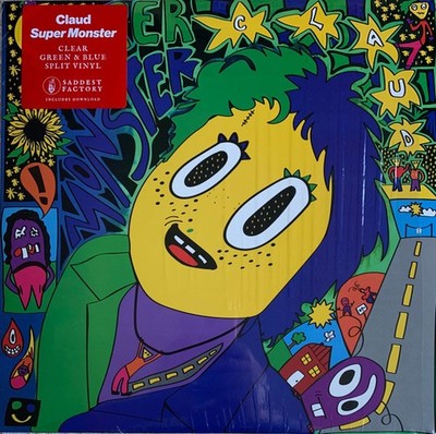 Claud - Super Monster Green / Blue Split Vinyl Edition (2021 - US - Original)
