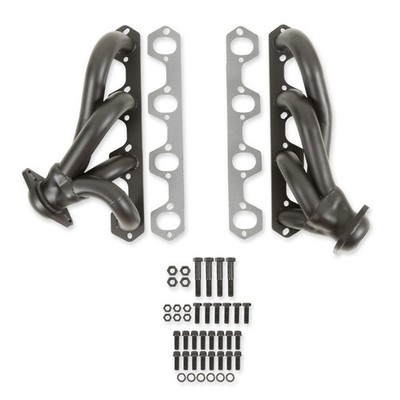 Flowtech 91627FLT Shorty Headers - Black Painted