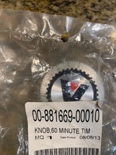 00-881669-00010 60 minute  timer knob