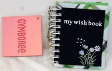 NWT 2004 Gymboree Dandelion Wishes Bag Charm Notebook Spiral Clip My Wish Book