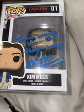 Funko Pop! Movies Taken Kim Mills #01 Signed Vinyl Figurine Multicolour