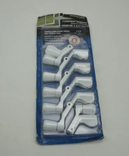 PLPCI H 4318 Casement Folding White Window Crank Handle Fit 11/32 in. Stem 6 LOT