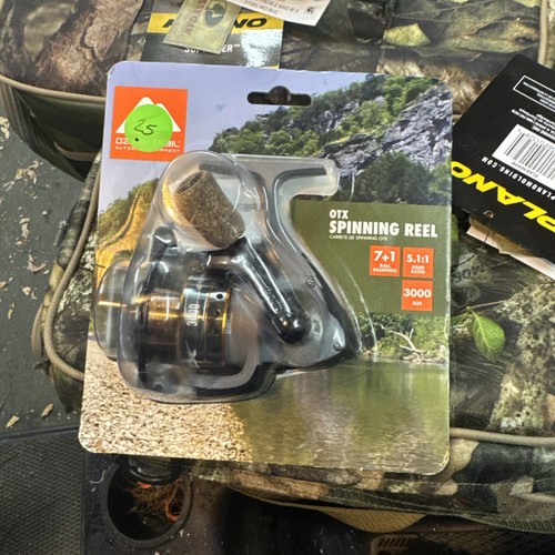 Ozark Trail OTX 3000 Spinning Fishing Reel, 5.1:1 Gear Ratio, 7+1 Ball Bearing - Picture 1 of 2