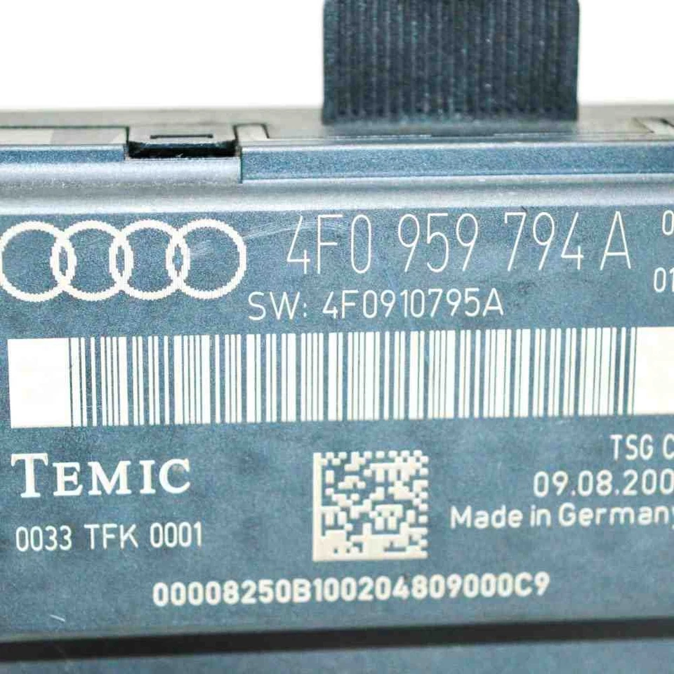 Centralina porta posteriore destra AUDI A6 4F2, C6 4F0959794A 2.4 benzina 130kw 2656277 - Immagine 3 di 4