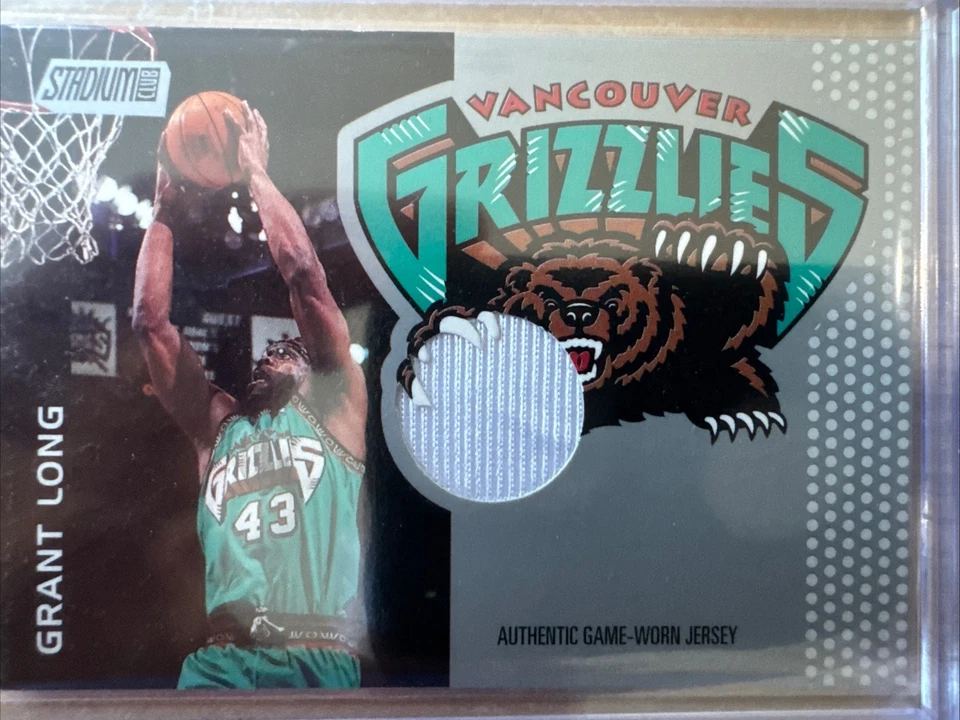 2000-01 Topps Stadium Club - Camiseta Grant Larga Usada en Juegos #SC-VG9 (MEM) Foto 2 de 3