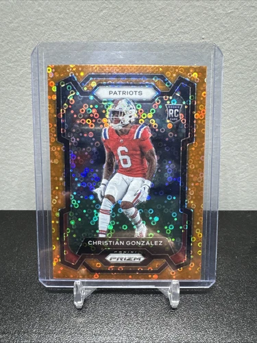 2023 Panini Prizm - Rookies Disco Prizm #369 Christian Gonzalez (RC)