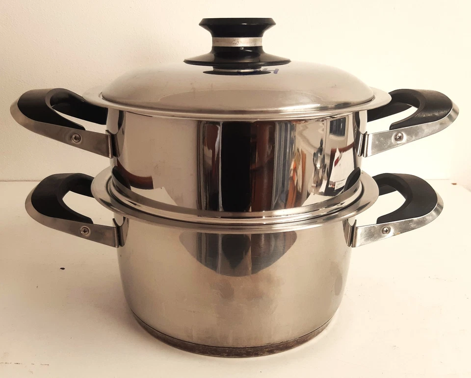 AMC #4 Topf Kochtopf Set Siebeinsatz Frittierkorb 3,1L 69012