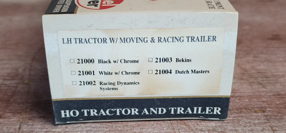 Model Power 21003 Bekins Tractor Trailer Truck Diecast Turotuff ABS HO Scale BN - Image 2 of 4