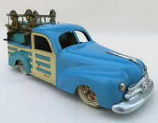 Lima Rare Camion de Pompier Mecanique 24Cm Jouet Tole Etat Neuf Italie 1952