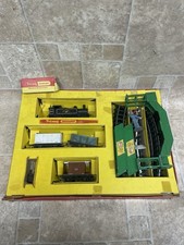 Triang RS-4 Electric Model Railway Train set Locomotive OO Gauge And  Footbridge
