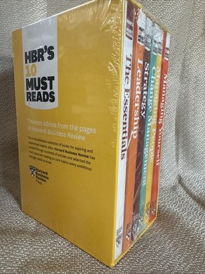 HBR's 10 Must Reads Boxed Set 6.  Harvard Business Review Press.  New Sealed