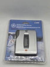 GE Handheld Cassette Recorder 3-5366 Automatic Voice Activated New Sealed