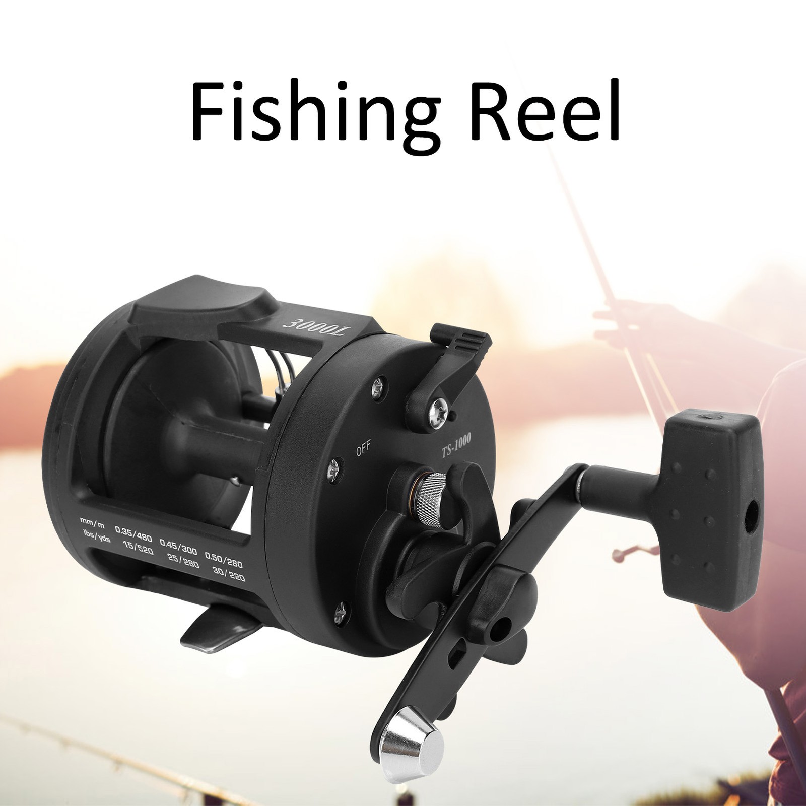 Fishing Reel Sea Fishing 1BB Fishing Reel Baitcasting Reel Fishing Wheel BA