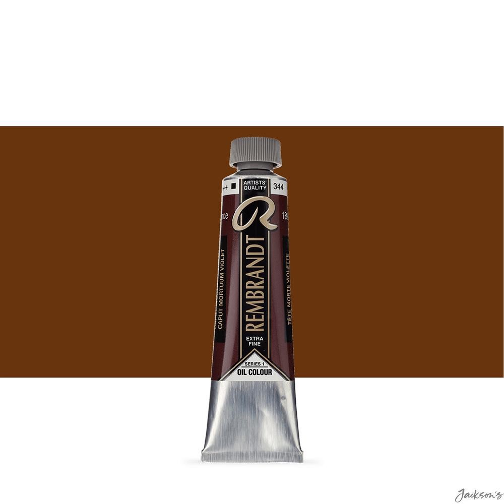 Royal Talens Rembrandt Oil Paint Tube 40ml Caput Mortuum Violet Artist Use