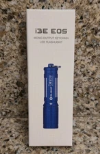 Olight I3e EOS Stellar Blue EDC Flashlight LED Bright (Rare)