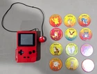 Vintage Pokemon Battle BattPoke Ball Blaster Toy Red - 12 Discs - Pikachu Mew