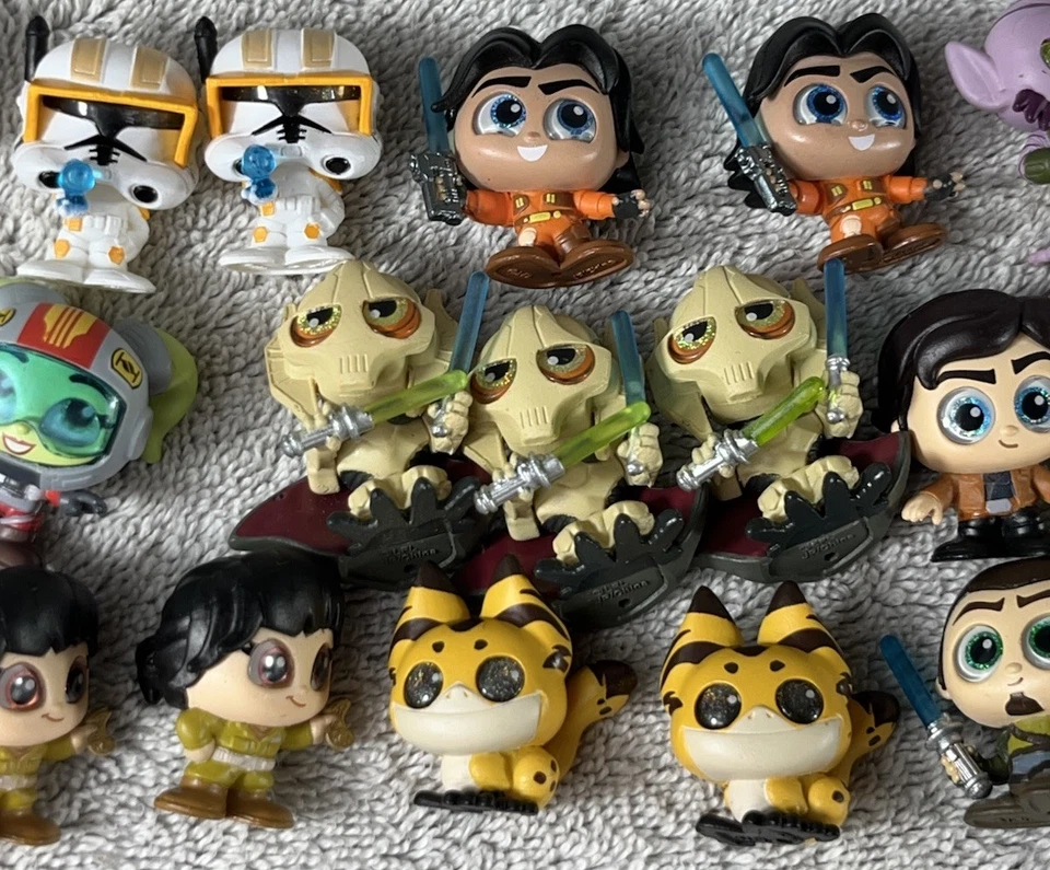 Disney Star Wars Doorables Lote de 35 - Chewbacca, Han Solo, Kanan Jarrus + más Foto 3 de 4